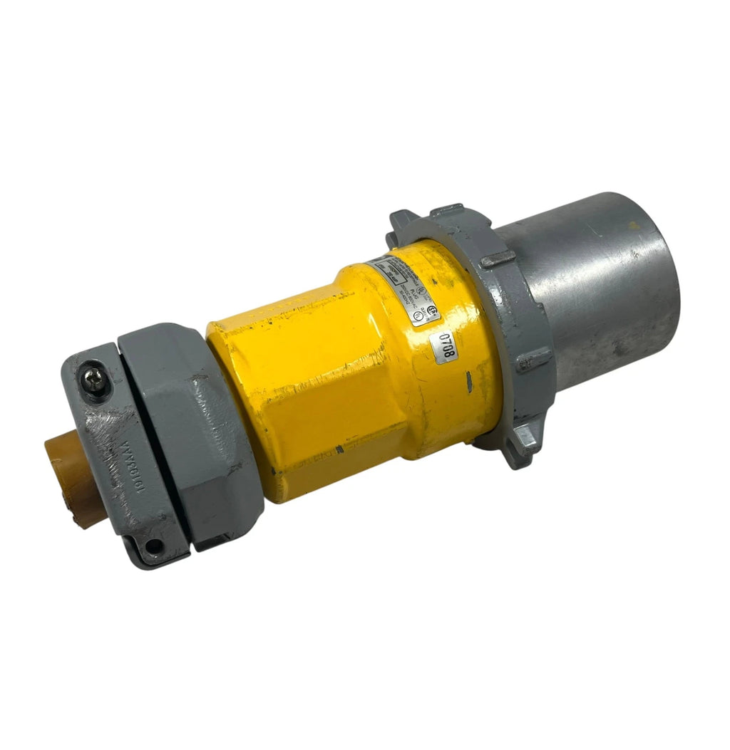 Hubbell M5200PS1 Male Shore Power Plug 200A 250VDC 600VAC 6 Wire