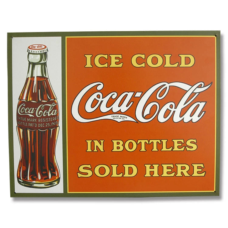 Coca Cola Vintage Replica Tin Metal Sign 1047