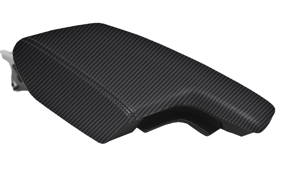 Carbon Fiber Console Lid Armrest Cover for Subaru Impreza (2017–2020)