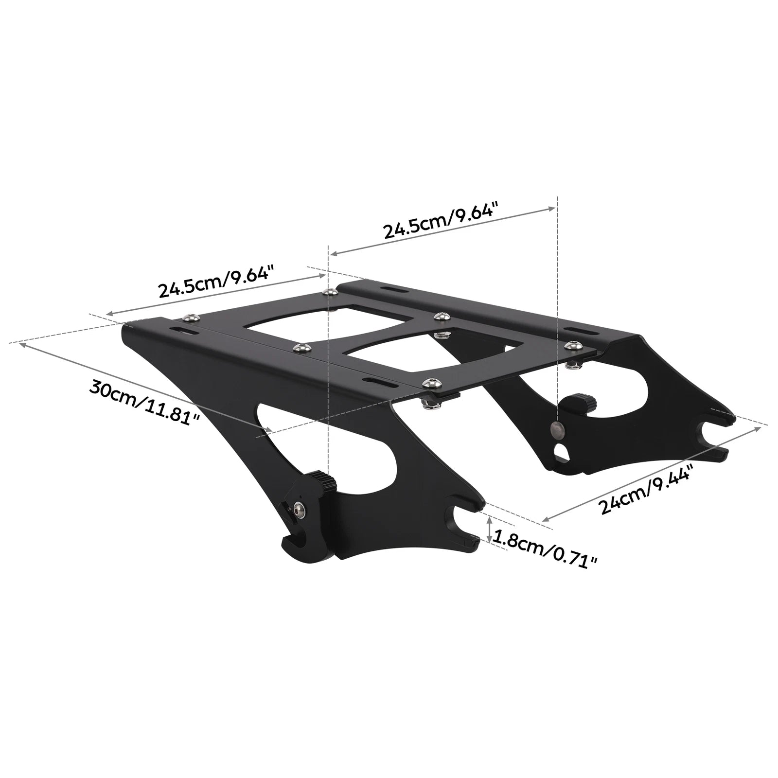 Detachable Two Up Mounting Rack for Harley Touring Road King (2014–2025)