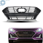 Chrome Black Front Bumper Grill for Hyundai Sonata (2018–2020) 86350C2AB0