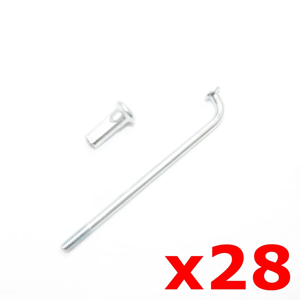 28X Spokes + End Cap Nut for PIT PRO DIRT BIKE (10 inch)