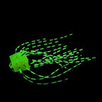 10pcs Outdoor Soft Lure Set with Two Weights 1.3g 2.1g for Fishing
