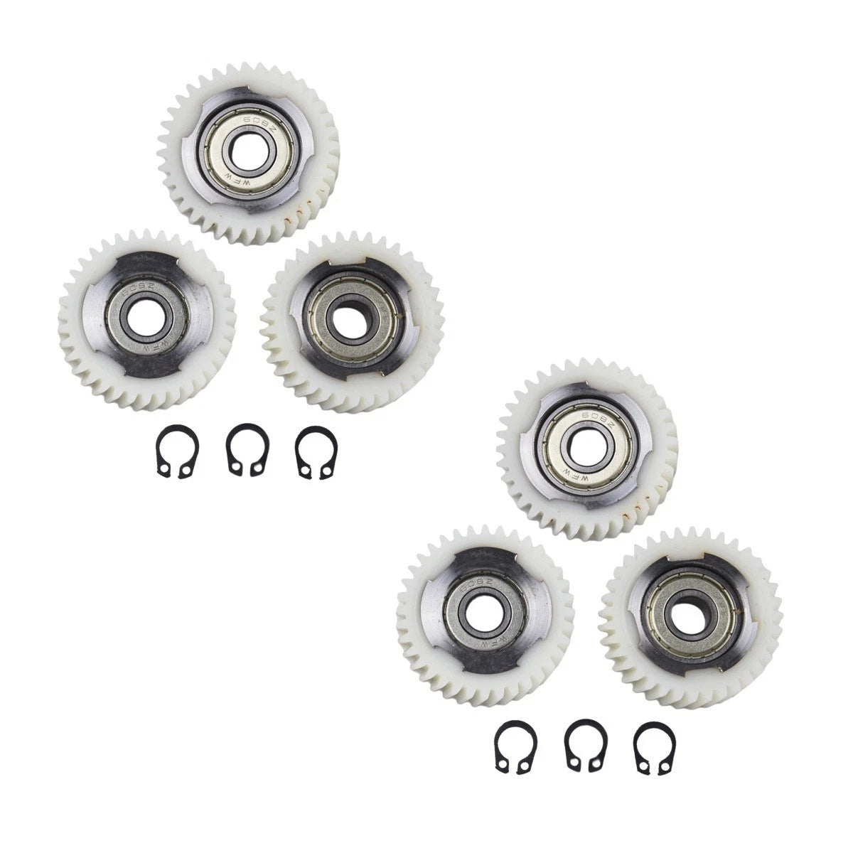 6PCS 36T Gears for EBike Hub Motor (Nylon Steel)