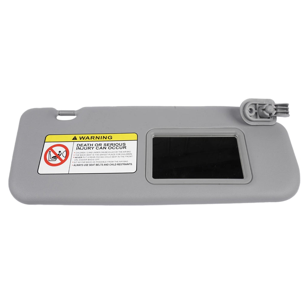 Front Passenger Sun Visor for Hyundai Accent (2011–2015) Gray Right