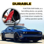 Steering Wheel Shift Paddle AC Switch Knob Trim for Challenger Charger (2015–2021) EPY