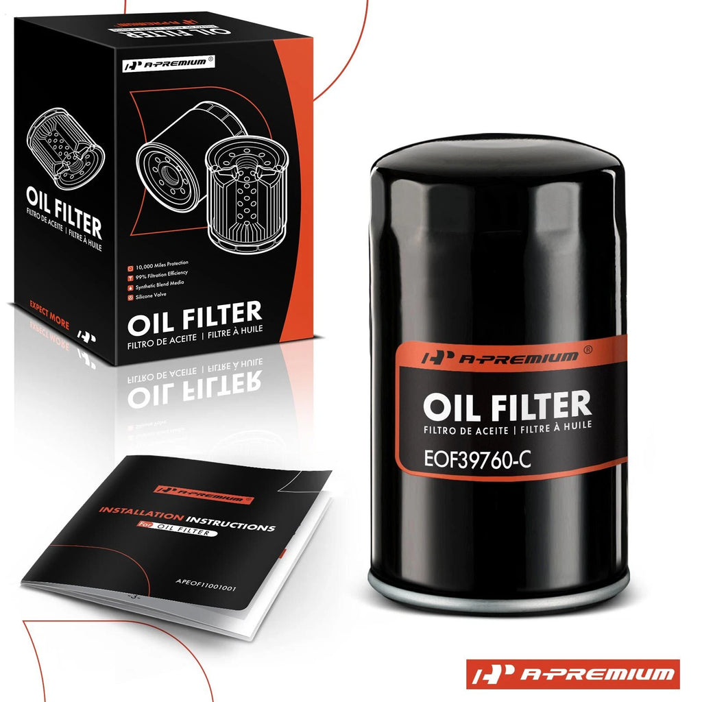 Engine Oil Filter for Ford F-600 (1992–1994) Ram 2500 3500 (2011–2023)