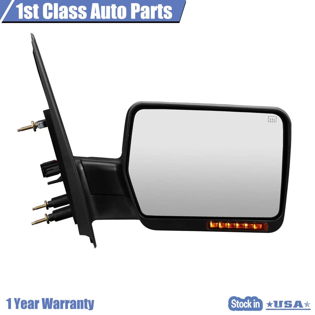 Right Power Heated Turn Signal Mirror for Ford F150 (2009-2011)