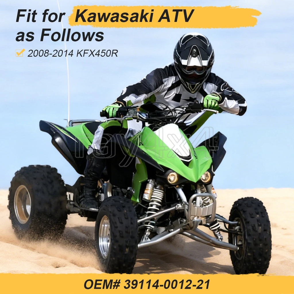 Black Steering Shaft for Kawasaki KFX 450 KFX450R (2008–2014) 39114-0012-21