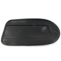 Black Rear Fender Bib Solo Seat for Harley Fatboy Softail Deluxe (2006-2010)