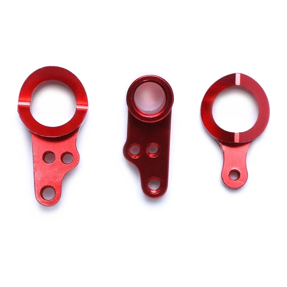 Metal Steering Components for WLTOYS 144001 RC Car (Upgrade, Blue, Red)