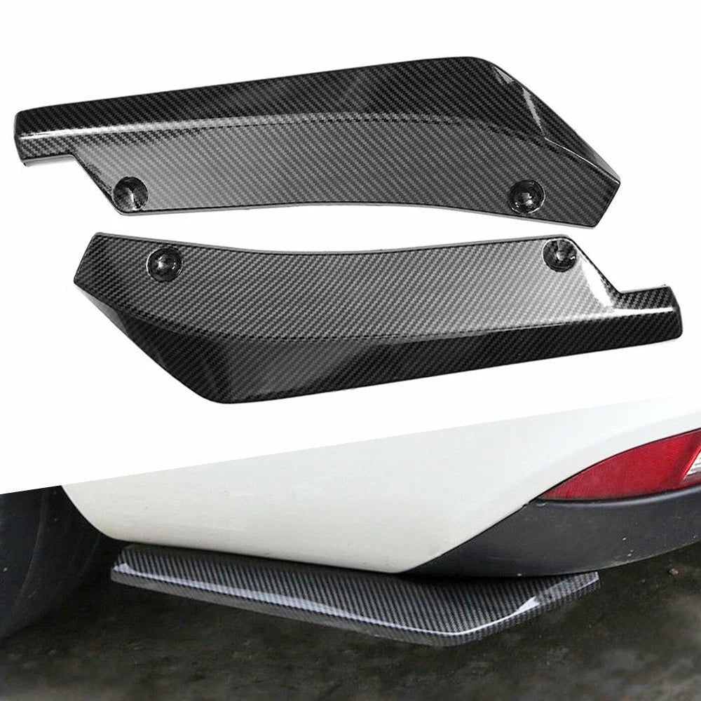 Carbon Fiber Rear Bumper Lip Diffuser for Universal Fit (2010–2023)