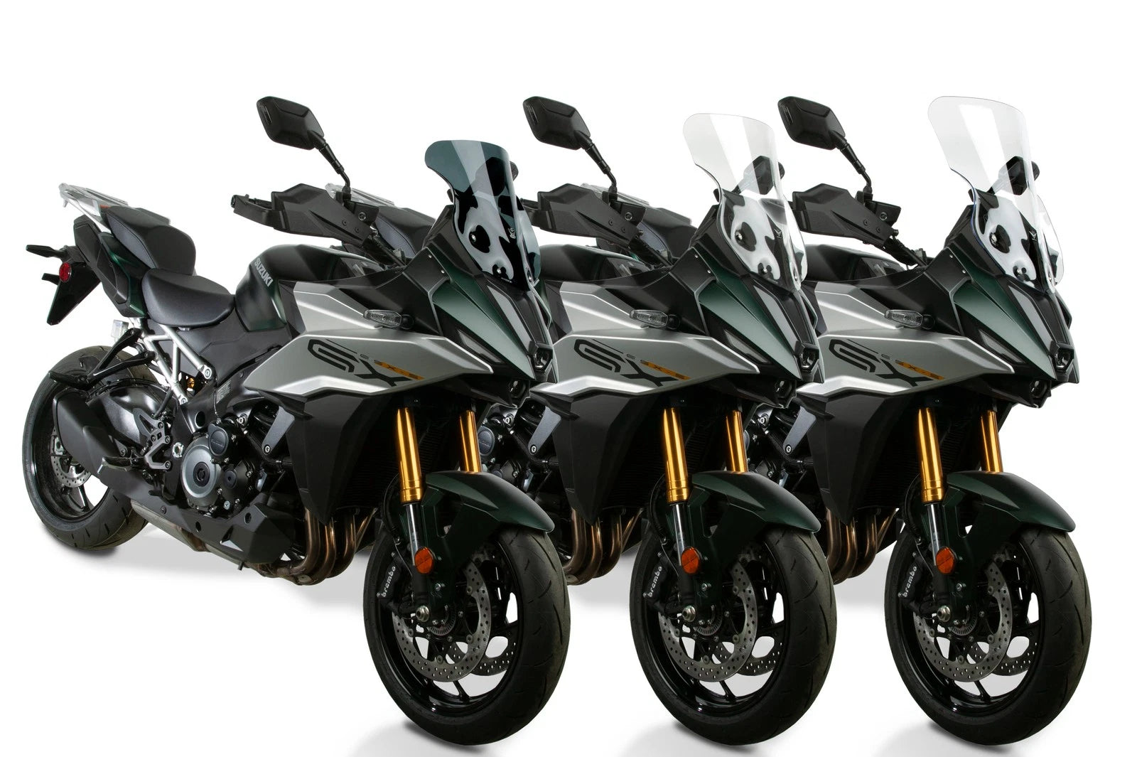 Vstream Windscreen Sport Dark Tint for Suzuki