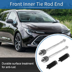 Set of 4 Front Inner Tie Rod End Links for Toyota Highlander (No.EV80945)