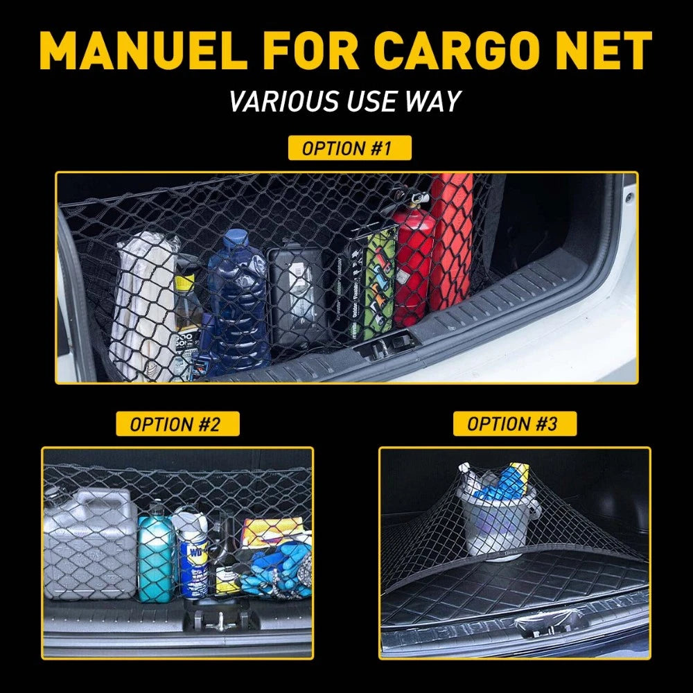 Trunk Cargo Net Storage Organizer for SUV (Universal)
