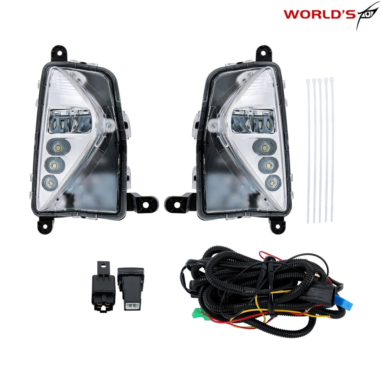 LED Fog Light Lamps for Toyota Prius (2016–2018)