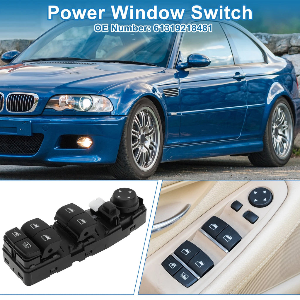Power Window Switch for BMW 320i (2013–2018) No. 61319218481