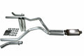2.5" Dual Exhaust Kit for Ford F150 (2021–2025) Stainless Steel Tips