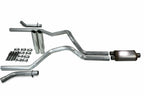 2.5" Dual Exhaust Kit for Ford F150 (2021–2025) Stainless Steel Tips