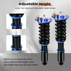Coilovers for Honda Prelude (1992–2001) Adjustable Height Suspension Kits