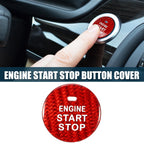 Engine Start Stop Button Cover for Subaru (2015–2021) - Red