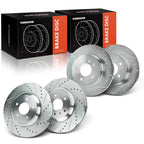 Drilled Brake Rotors for Cadillac DTS, Buick Lucerne (2006–2011)