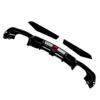 3PCS Rear Bumper Splitter Spoiler Lip for BMW 3-Series F30 F31 F35 M-Sport (12-19)
