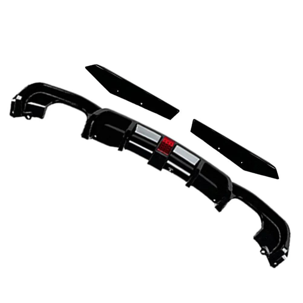 3PCS Rear Bumper Splitter Spoiler Lip for BMW 3-Series F30 F31 F35 M-Sport (12-19)