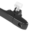 Front Left Exterior Door Handle for Honda CR-V (2002–2006) w/Keyhole, Smooth Black