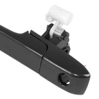 Front Left Exterior Door Handle for Honda CR-V (2002–2006) w/Keyhole, Smooth Black