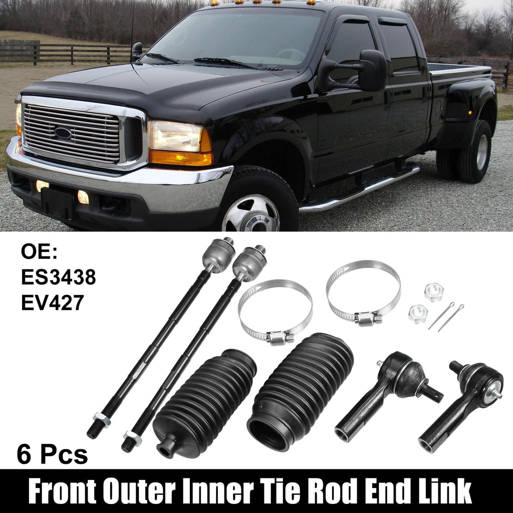 6 Pcs Tie Rod End Link for Nissan Altima 
