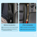 2X Beige Car Seat Gap Filler for Universal Fit