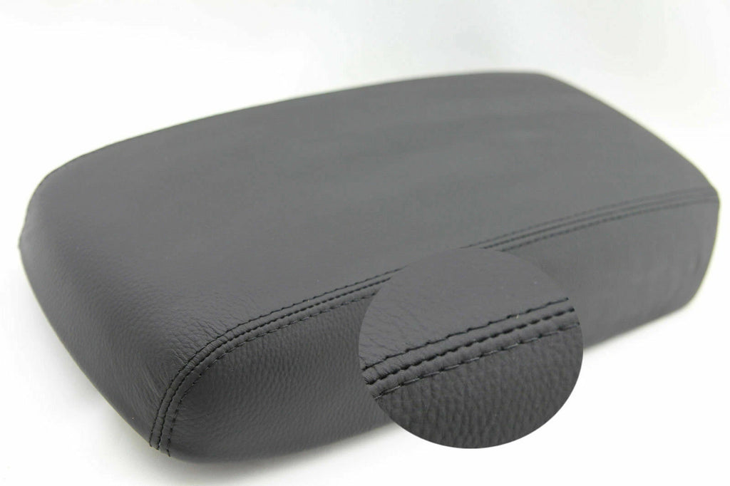 Leather Console Lid Armrest Cover for Nissan Murano (2009–2014) Black