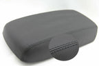 Leather Console Lid Armrest Cover for Nissan Murano (2009–2014) Black