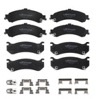 Set of 4 Ceramic Brake Pads for Chevrolet Avalanche 1500 (2002–2006) D785 D834