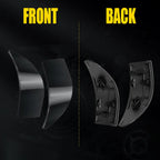 Smoked Lens Rear Bumper Reflector Covers for Lexus IS IS250 IS350 (2006–2013)