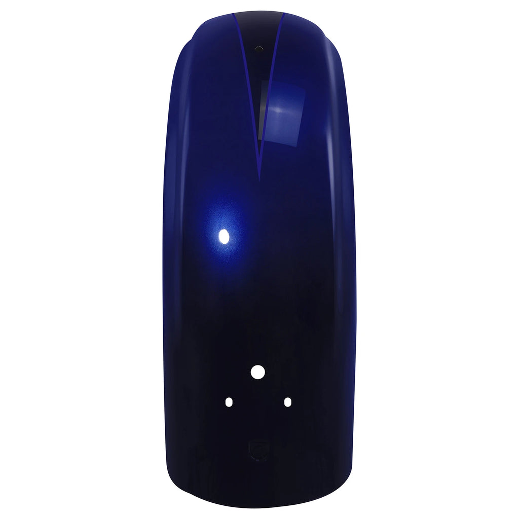 Rear Fender for Harley Touring Road Glide (2009–2024) Zephyr Blue/Black Sunglo