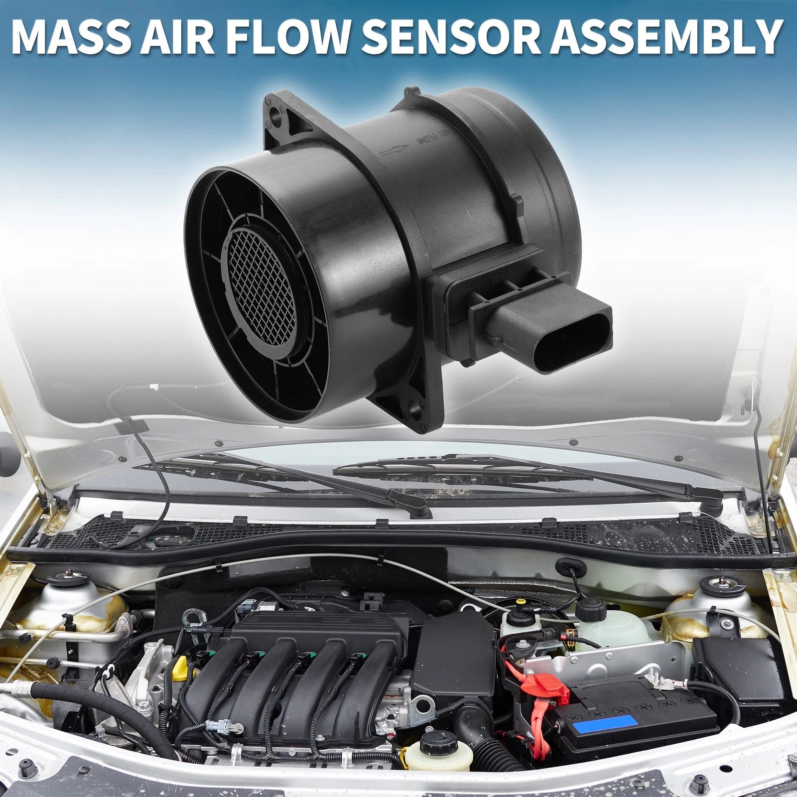Mass Air Flow Sensor Meter Assembly for Dodge Sprinter 2500 3500 (2007–2018) No. 5117501AA