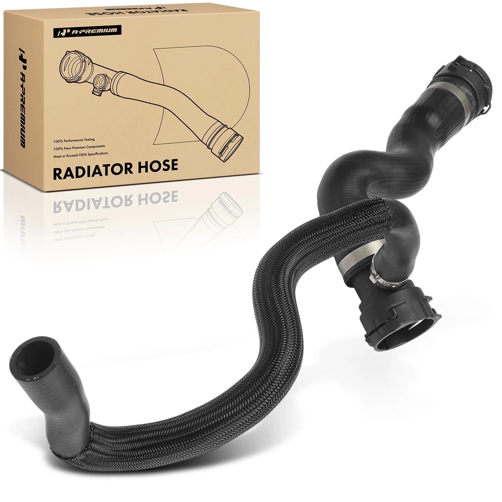 Radiator Hose for BMW 528i 2009–2011, 528i xDrive, 530i 2009–2013