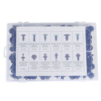 192Pcs Nylon Push Retainer Fasteners for Automotive Applications