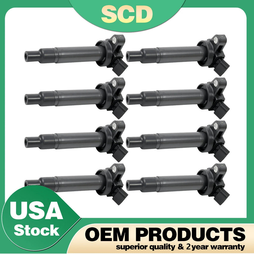 8X Ignition Coils for Lexus GS430 LS430 Toyota Tundra Sequoia 4.7L V8 UF230