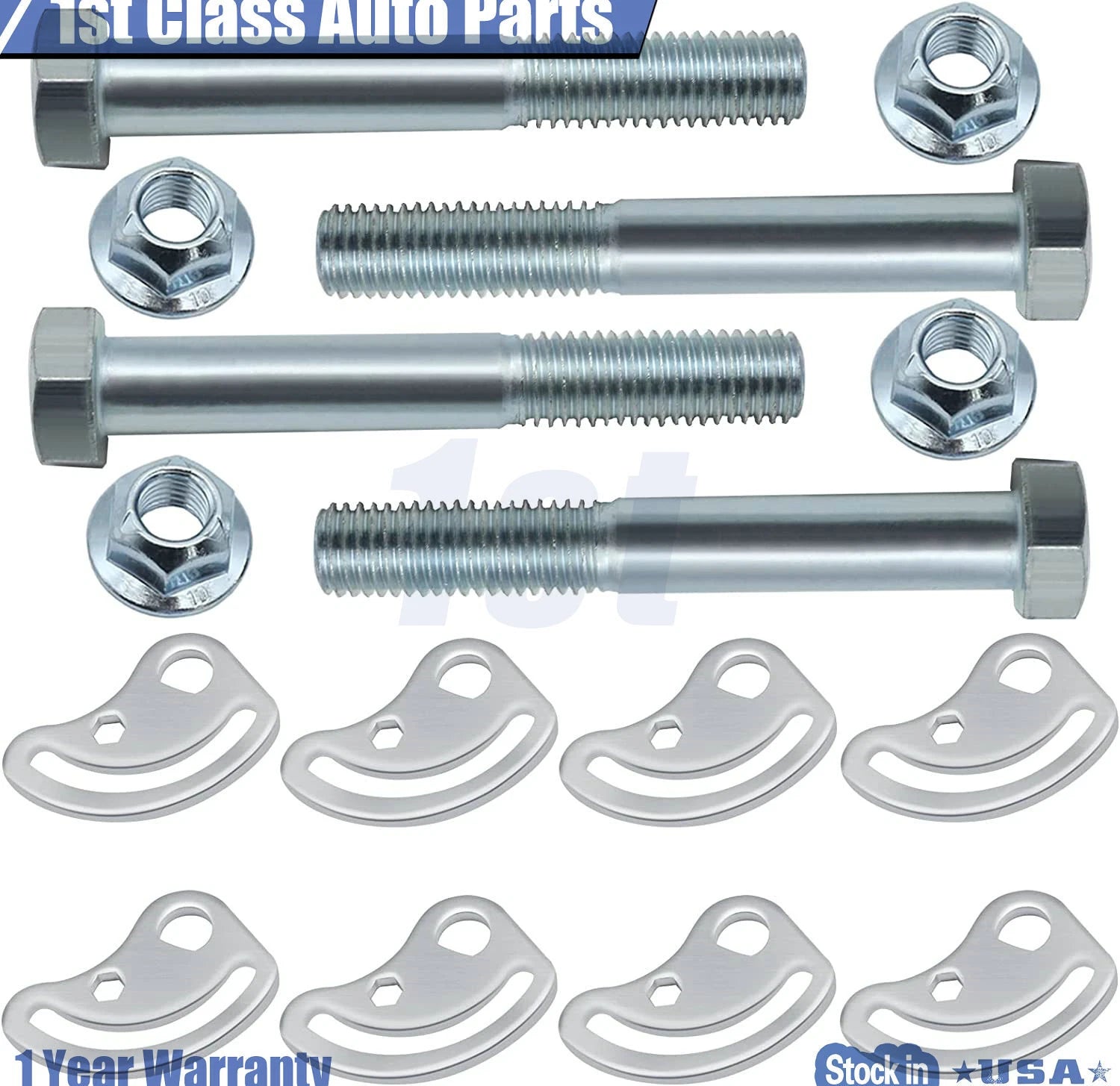 2X Control Arm Alignment Camber Bolt Kit for GMC Savana 1500 (2003–2014)
