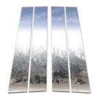 Pillar Post Covers Diamond Grade Stainless Steel 4pc for Ford Edge (2007–2014)