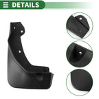 Mud Flaps Splash Guards for Chevrolet Orlando (2018–2023) W/ Mounts