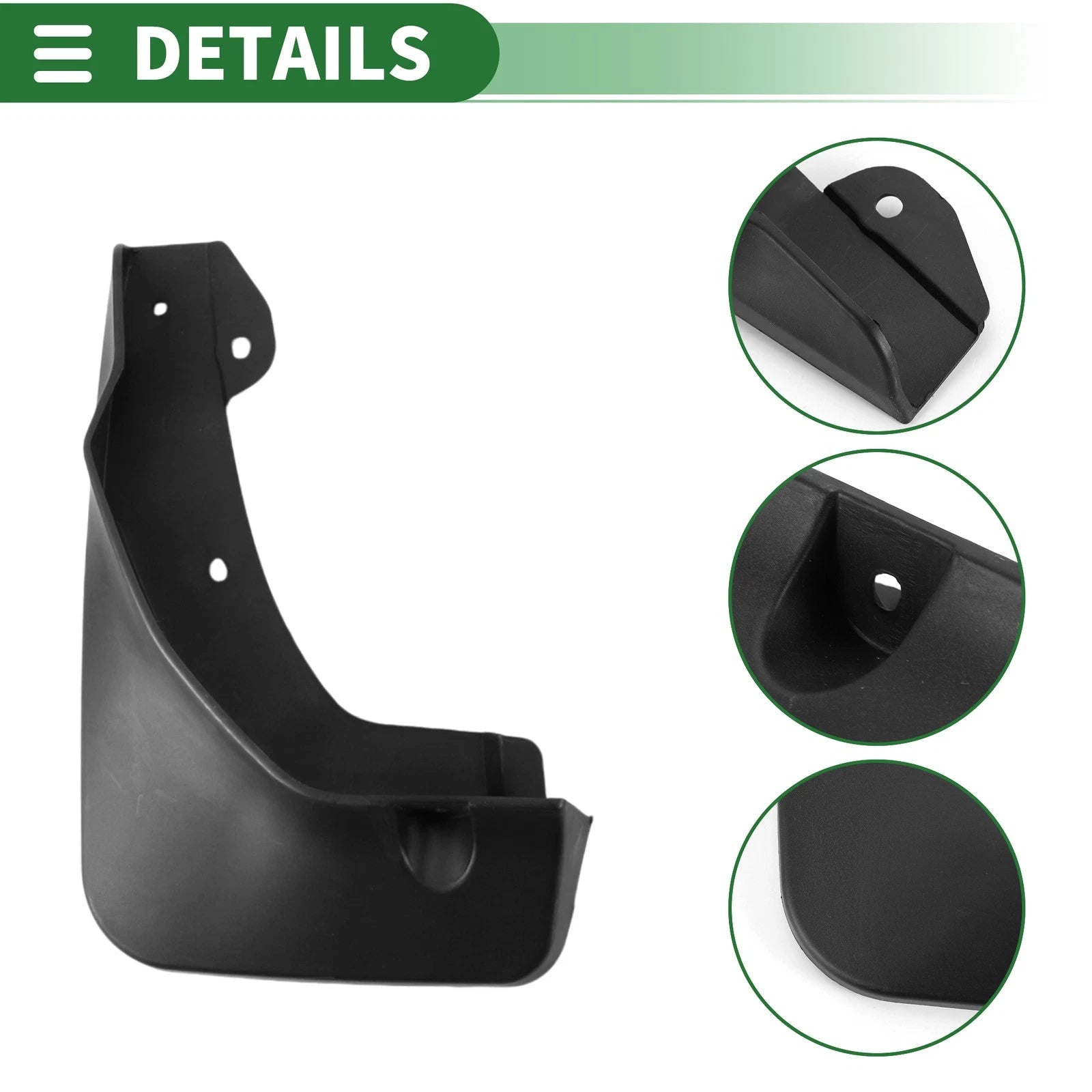 Mud Flaps Splash Guards for Chevrolet Orlando (2018–2023) W/ Mounts
