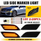 Set of 2 Side Marker Lights for Mercedes Benz C250 C300 C350 C63 (2012–2014)
