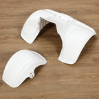 Set of 2 Front and Rear Fenders for Honda ATC70 (1978–1985) - ABS Painted White