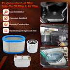 Air Oil Fuel Filter Kit for Fleetguard Onan Cummins (HDKAH, HDKAJ, HDCAA)