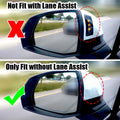 Real Carbon Fiber Side Mirror Cap Covers for Audi A3 S3 8Y (2021–2026)