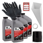 4qt Oil Change Kit for Yamaha FZR1000 XVZ1300 (1990–1995) SAE 10W-40